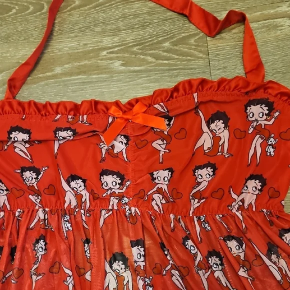 DOLLS KILL X BETTY BOOP 3X  Print Lingerie Set - Picture 5 of 8